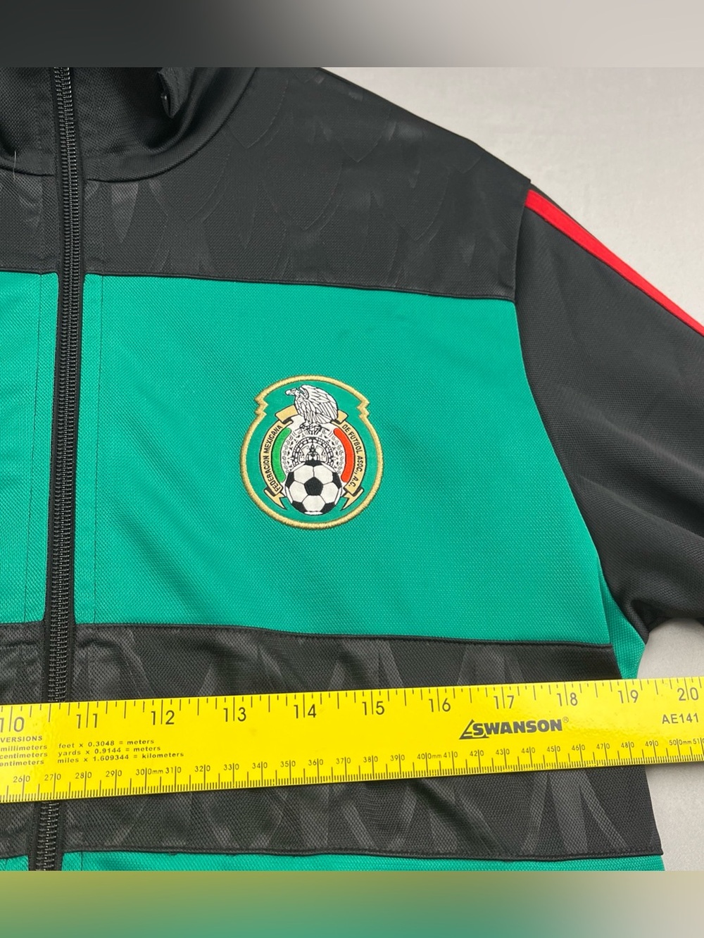 Mexico 2010 World Cup Track Jacket Football Soccer Adidas P42247 Men’s Medium - Picture 8 of 13